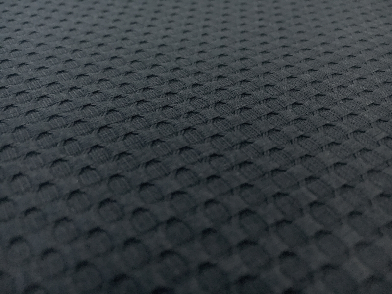 Cotton Stretch Pique in Navy0