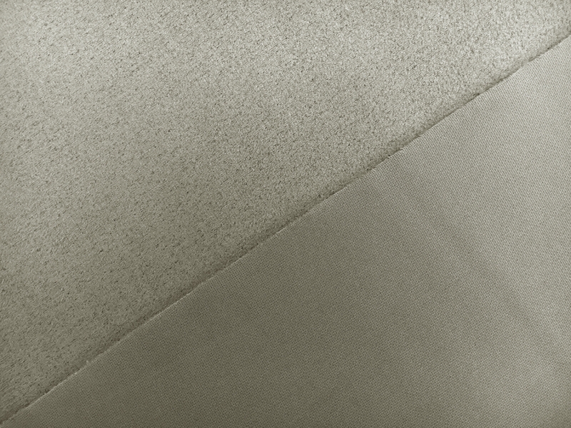 Stretch Suede with Scuba Backing in Grey1
