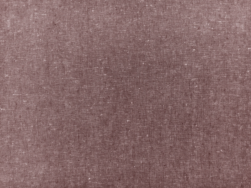 Yarn Dyed Linen Cotton Blend in Rust2