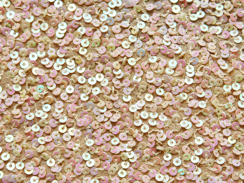 Sequins on Silk Chiffon2