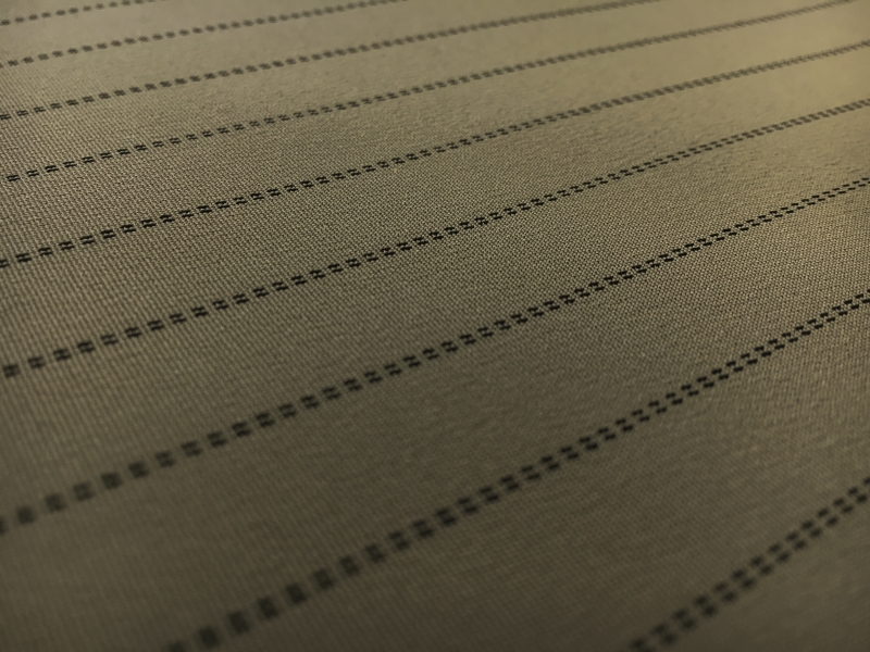 Striped 4Ply Silk Crepe0