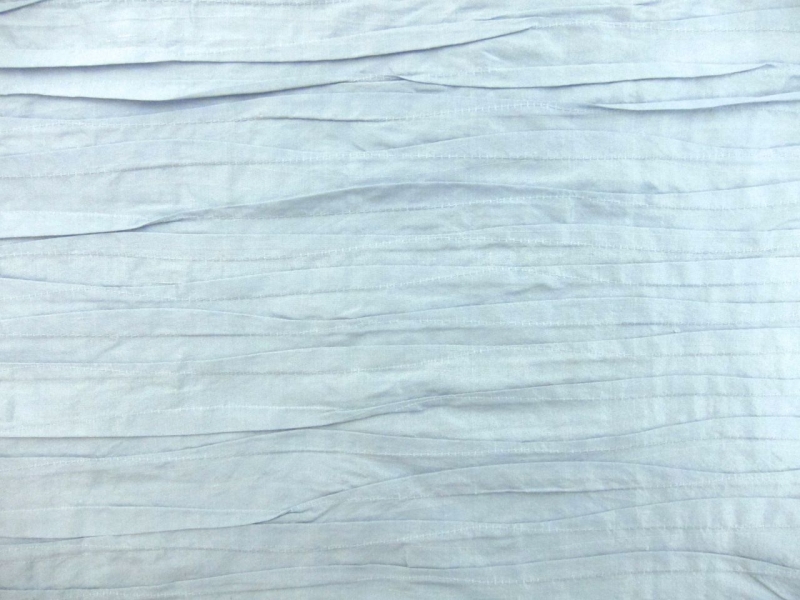 Tucked Silk Shantung0