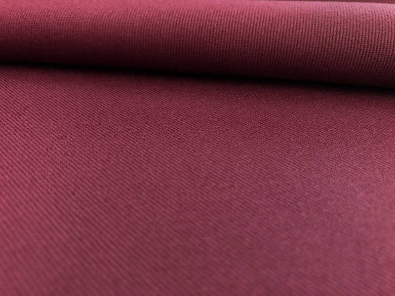 Cotton Chino Twill in Wine 0