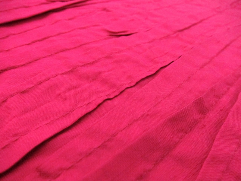 Tucked Silk Shantung 2