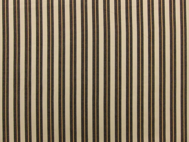 Japanese Cotton Twill  Woven Stripe1