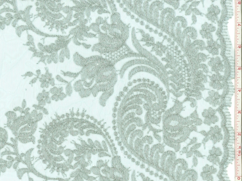 METALLIC EMBROIDERED ILLUSION0