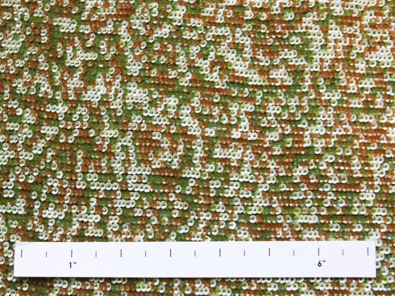 Sequins on Silk Chiffon1