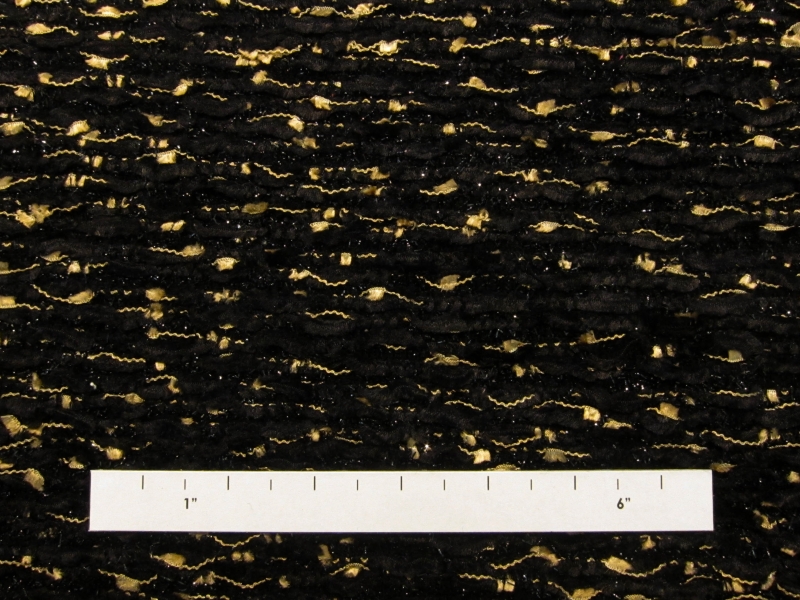 Viscose Cotton Lurex Tweed1