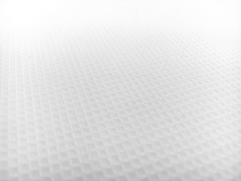 Pima Cotton Baby Waffle Pique in White0