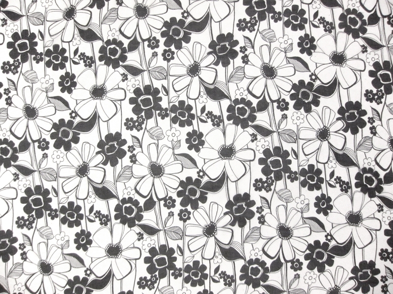 Printed Silk Chiffon0