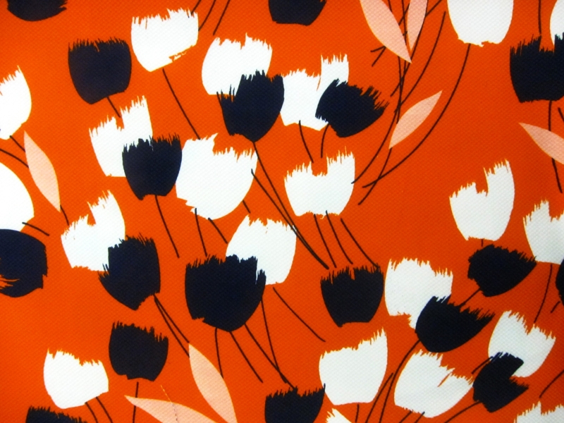 Cotton Lycra Printed Pique 0