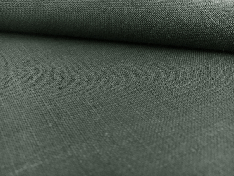 Belgian Sanforized Linen in Jade0
