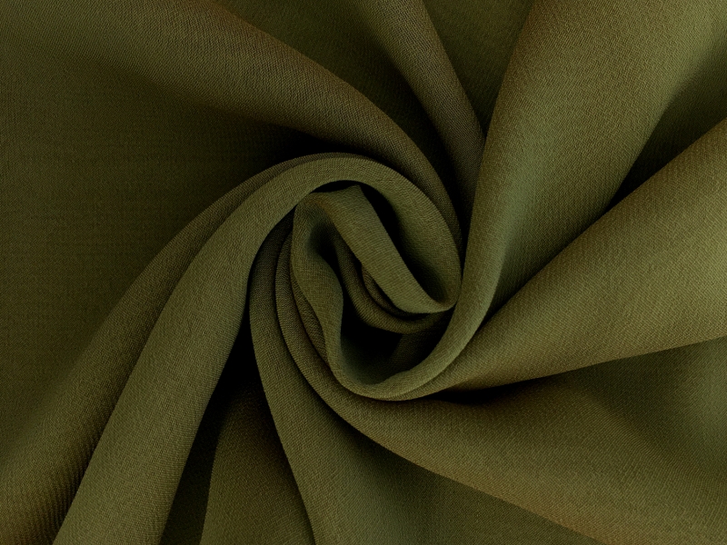 Iridescent Polyester Chiffon in Willow0