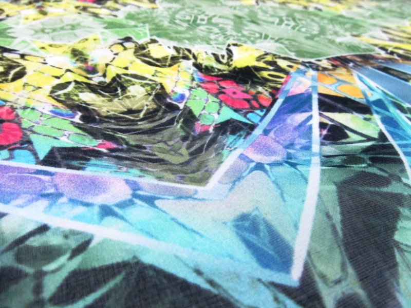 Printed Silk Chiffon2