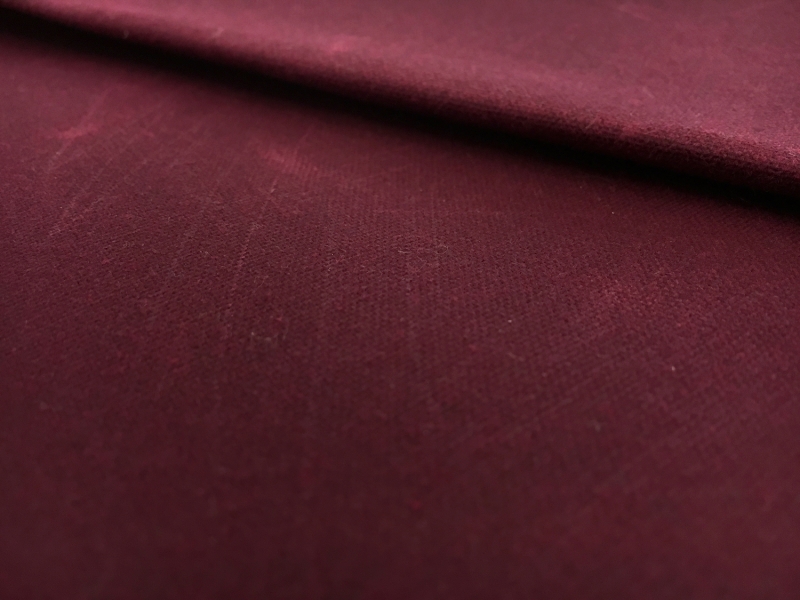 Cotton Wax Cloth in Nautical Red0