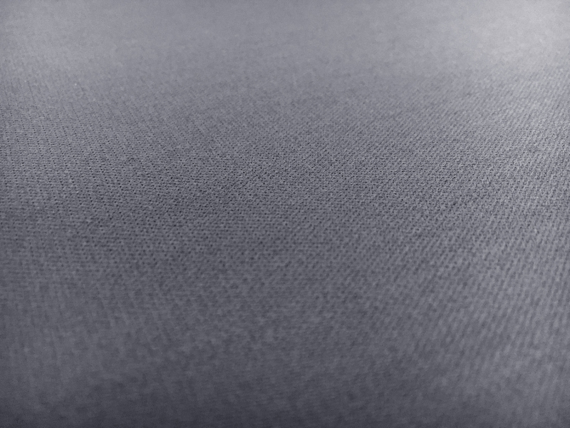 Italian Super 130s Wool Satin in Grigio Chiaro0