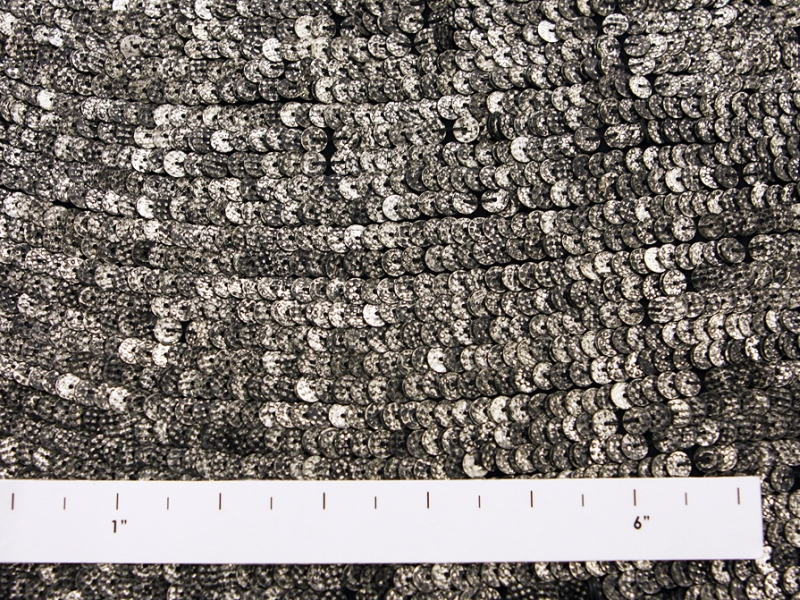 Novelty Sequins on Silk Chiffon1