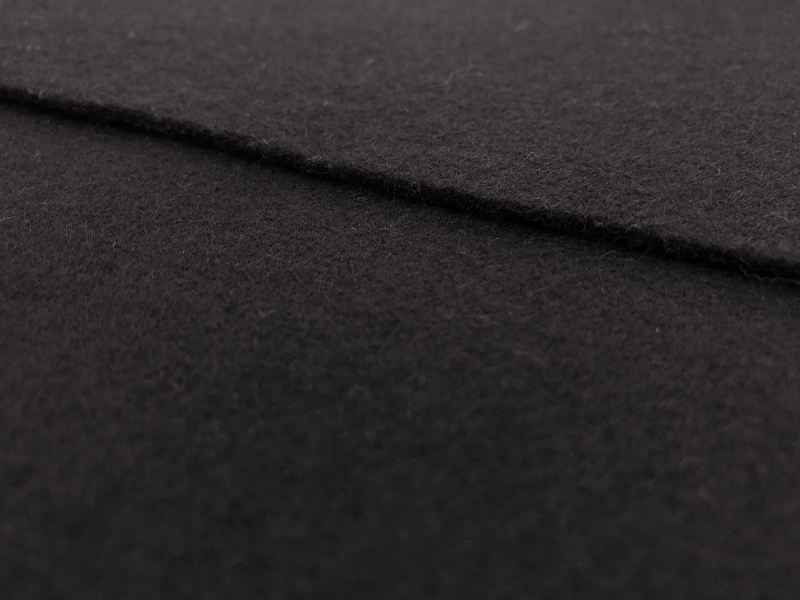 Flameproof Wool Felt 16oz in Black0