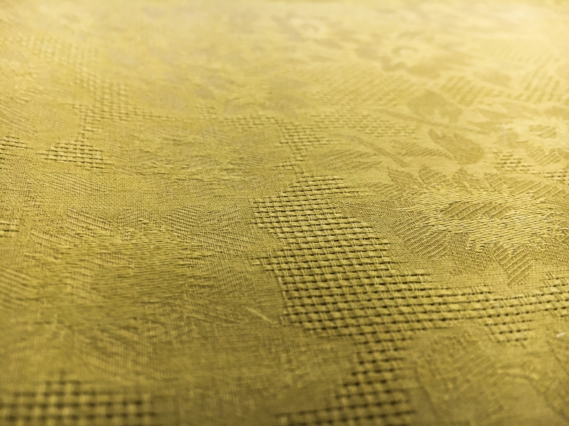 Silk Gazar Damask with Florals1