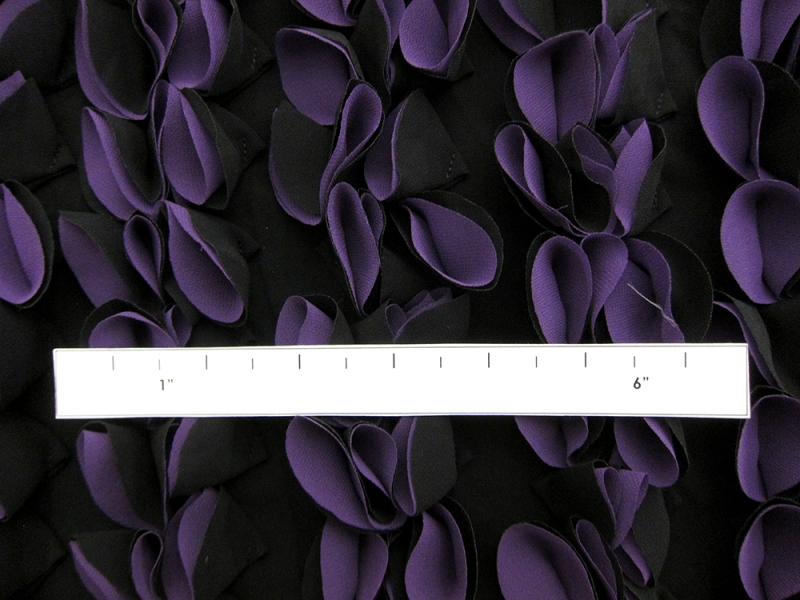 Novelty Samba Polyester Georgette Ruffles2