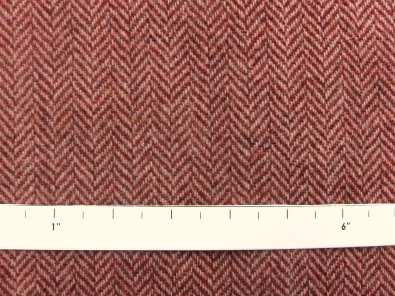 Wool Harris Tweed in Blush1