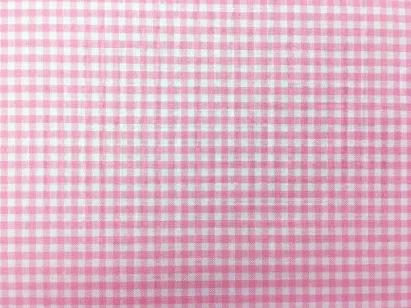Carolina Cotton Gingham in Candy0