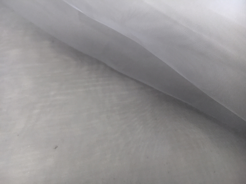Japanese Polyester Extra Fine Organza in Grey2