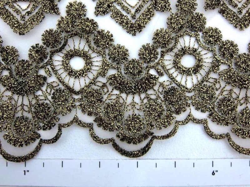 Metallic Embroidered Illusion1