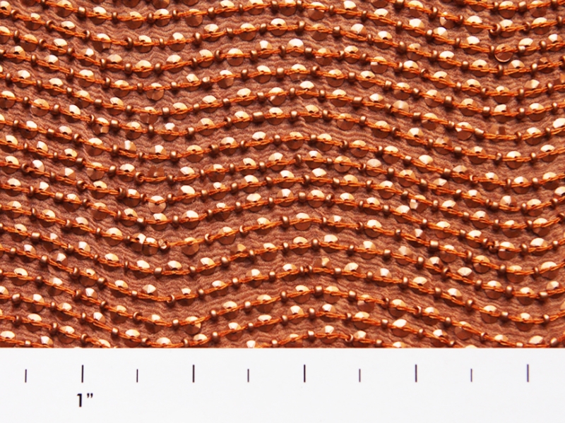 Sequins on Silk Chiffon1