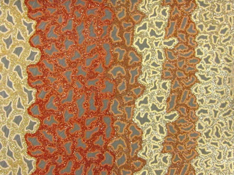 Novelty Beaded Tulle0