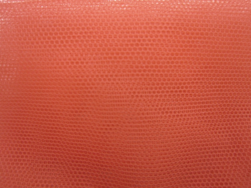 Italian Nylon Tulle in Terracotta0