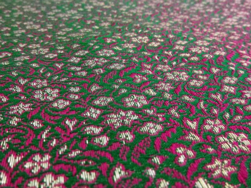Metallic Silk Indian Brocade2