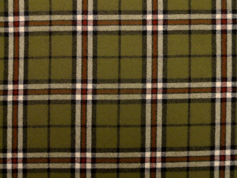 Virgin Wool Plaid0