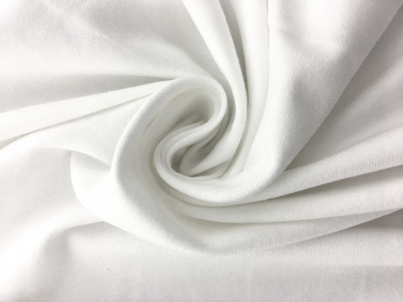 Laguna Cotton Spandex Jersey in White1