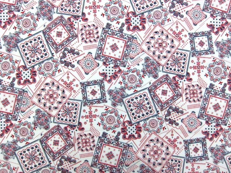 Cotton Broadcloth Print0
