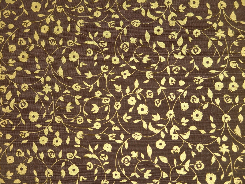 100% Silk Printed Doupioni 0