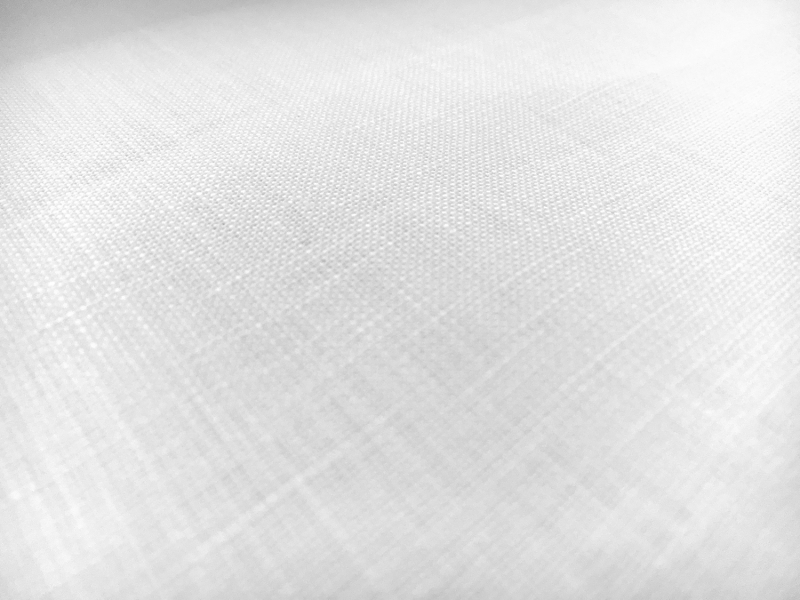 Extra Wide Light Weight Linen in White0
