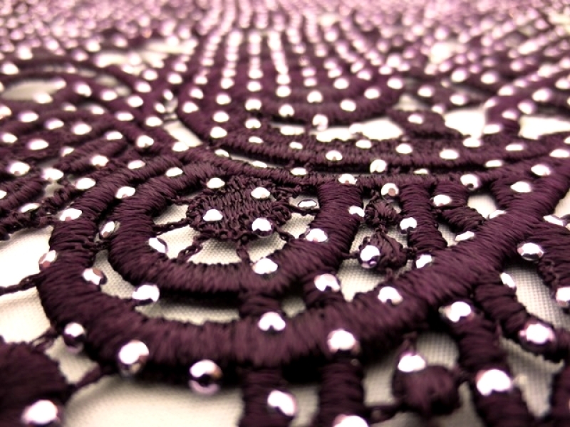 Metallic Guipure Lace2