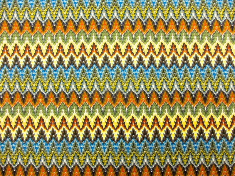 Printed Silk Charmeuse0