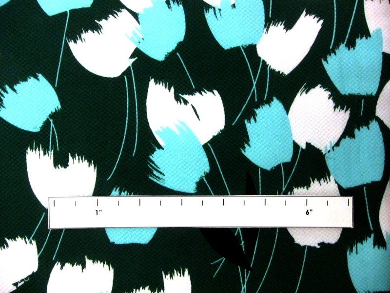 Cotton Lycra Printed Pique 1