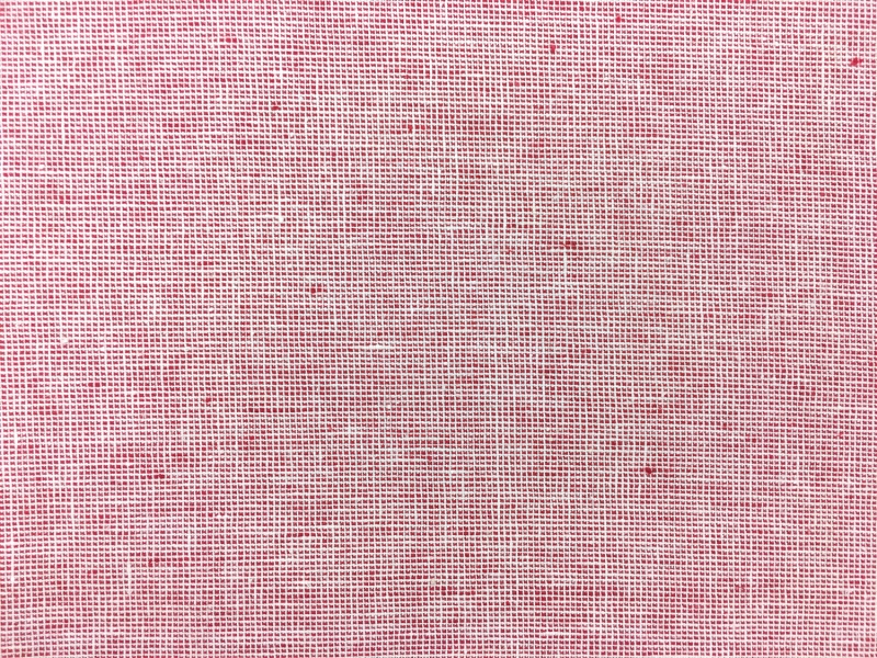 Homespun Two Toned Linen Cotton Blend in Scarlet0