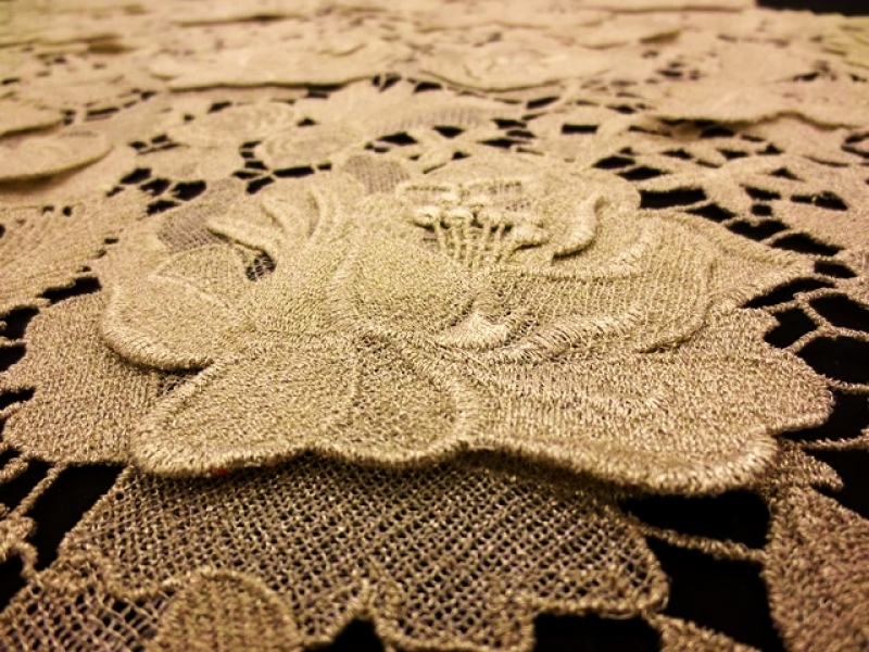 Metallic Guipure Lace2