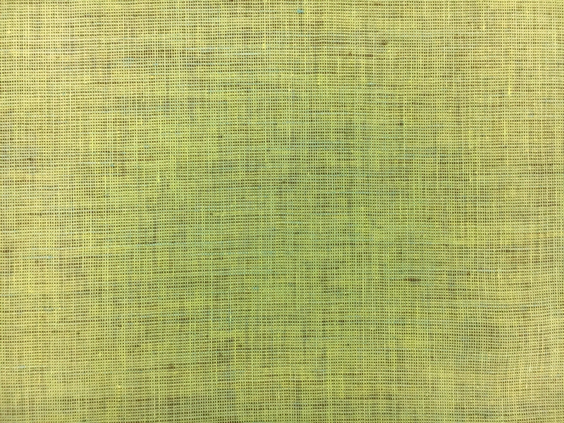Two Toned Lightweight Linen in Lime Brown2