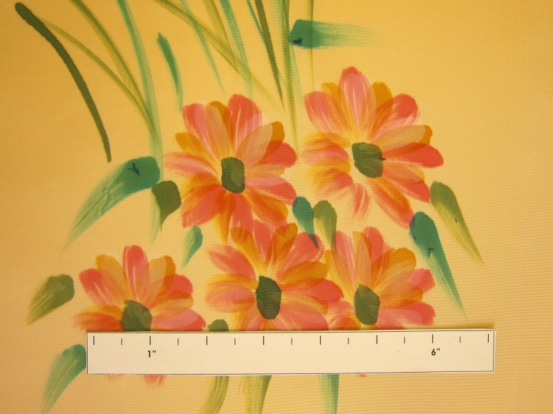 Hand Painted Iridescent Taffeta3