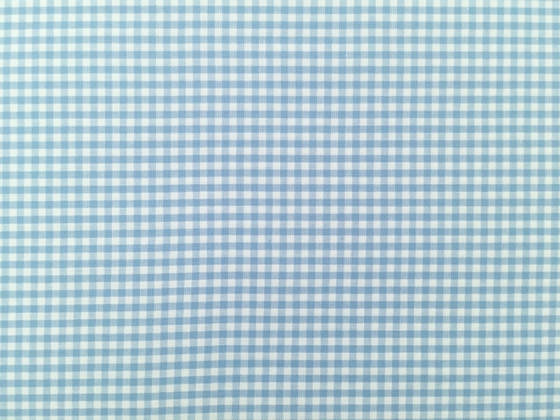 Carolina Cotton Gingham in Pond0