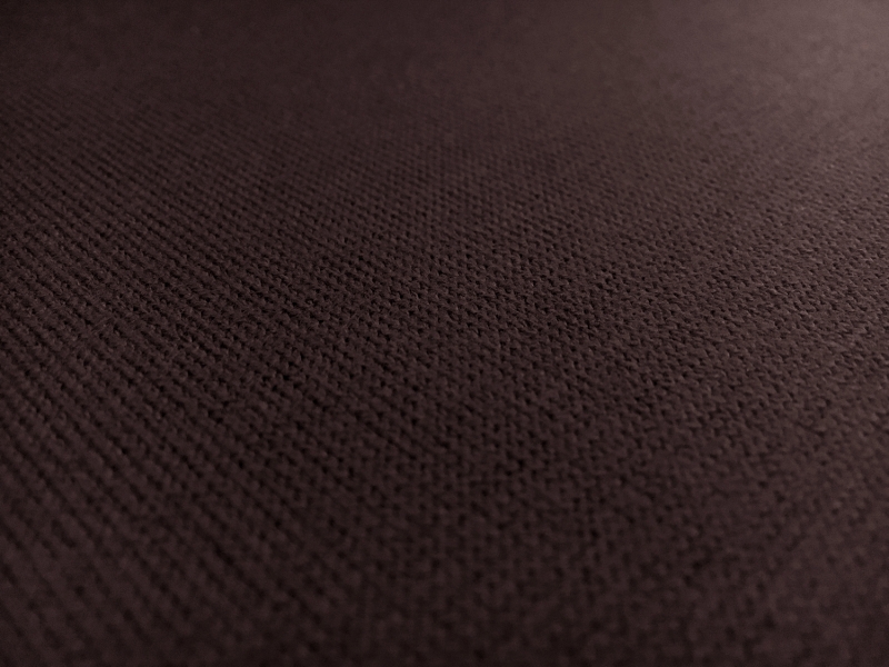 Poly Viscose Blend Knit in Dark Brown0