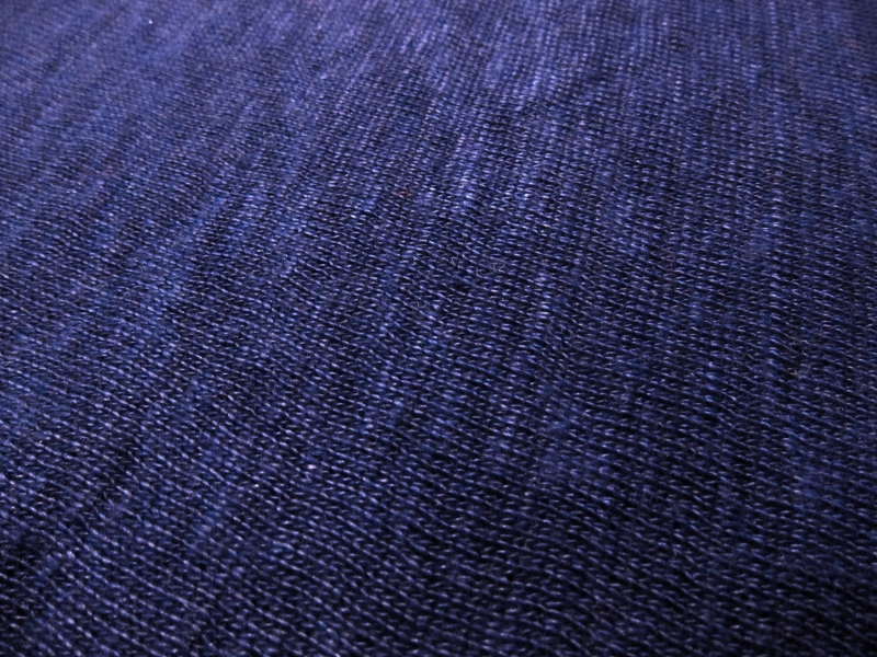 Linen Knit in Blueberry0