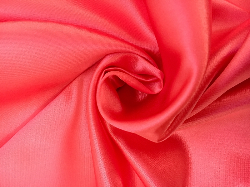 Tahari Stretch Polyester Charmeuse in Coral0