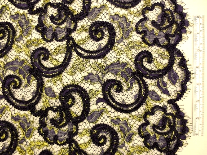 Metallic Soutaché Lace0