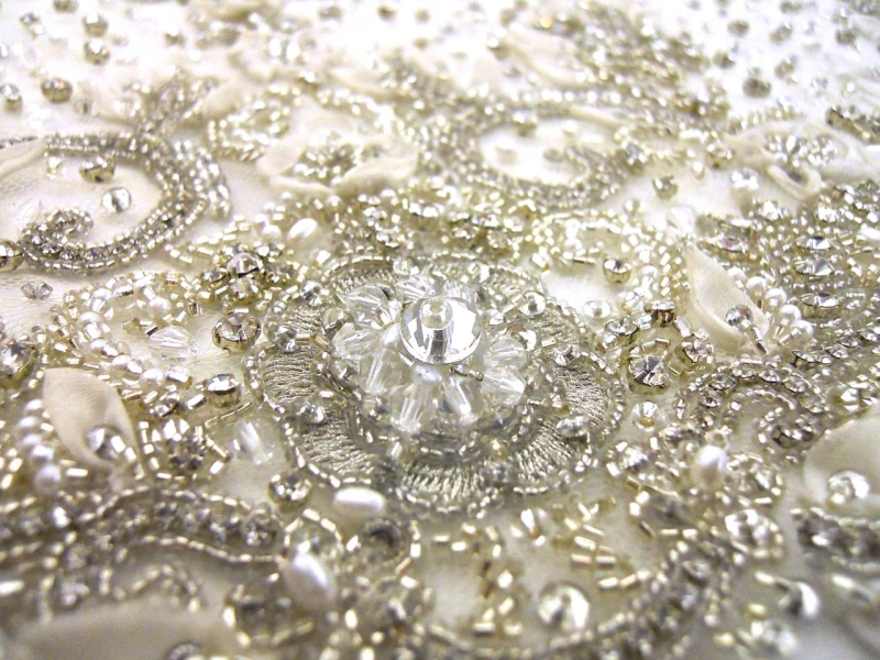 Beaded Embroidered Tulle2